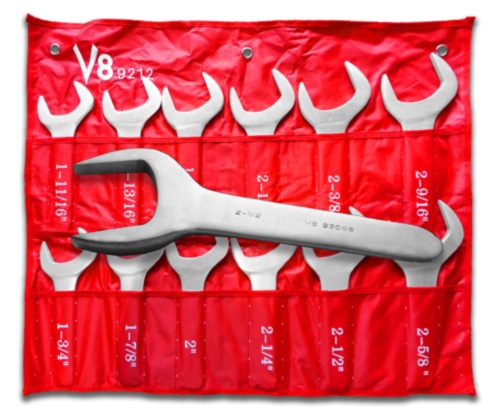 V8 Tools 819 9pc Metric Jumbo Angle Wrench Set V8 Tools 819 9pc Metric Jumbo Angle Wrench Set
