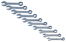 Combination Wrench Sets Category V-8 Tools 10 Piece Metric Stubby Combination Wrench Set 10 mm to 19 mm V8T8910 